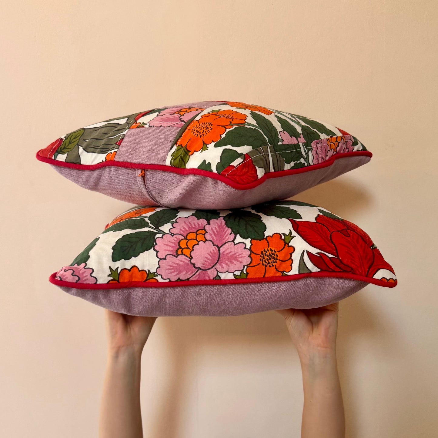 Bernard Wardle Pomona Patchwork Cushion