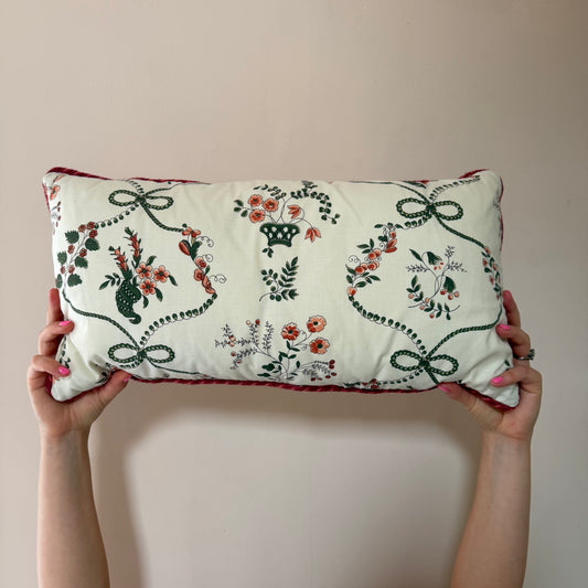 Laura Ashley Bow Print Cushion