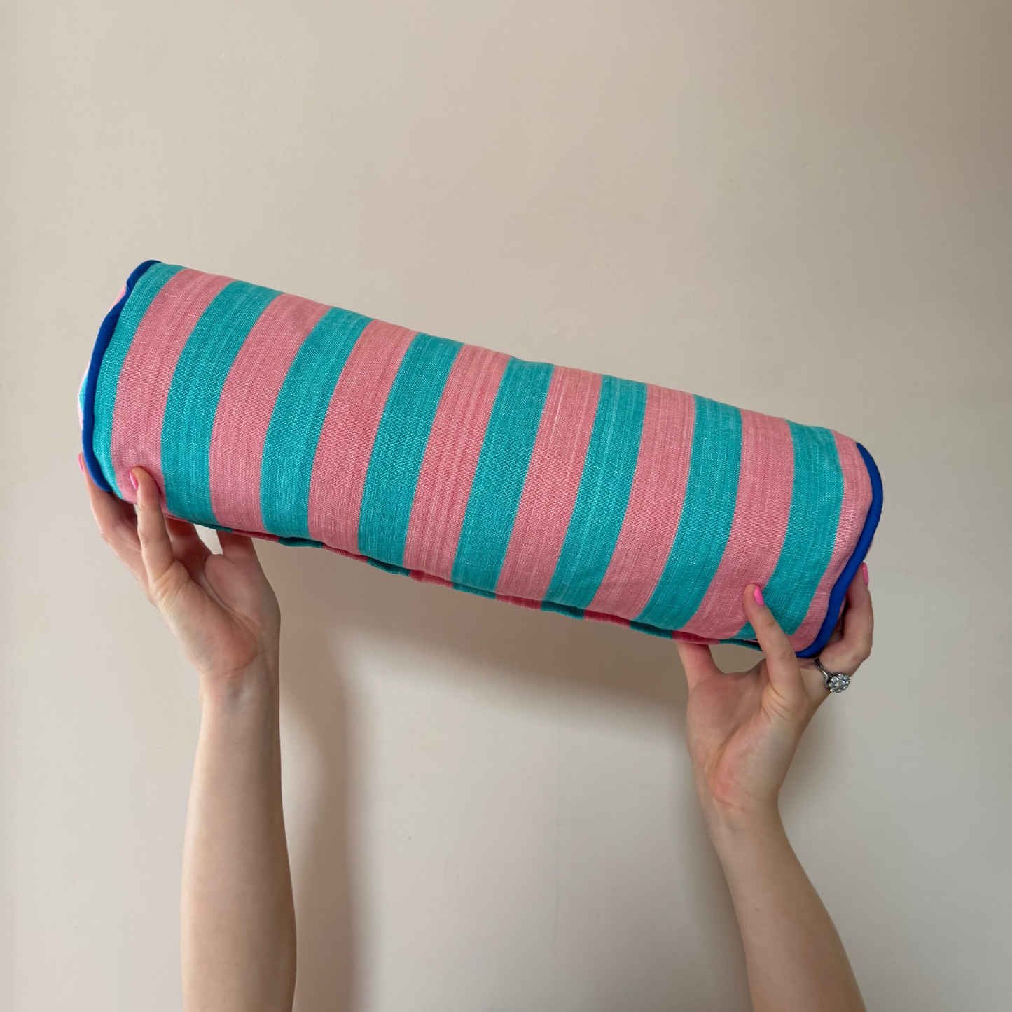 Striped Bolster